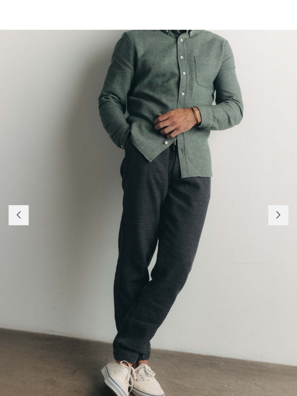 Men's Taylor Stitch Woven Joggers in Charcoal Gray
